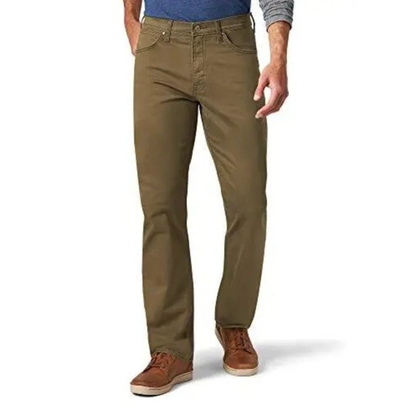 Wrangler Authentics Men's Classic Straight Fit Jea - Choose Green 42x30 NWT - Picture 1 of 9